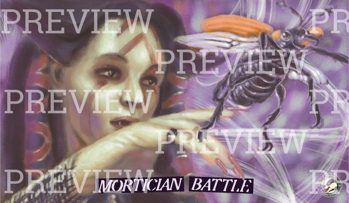 London Pauper Showdown 5 - Mortician Battle Event Playmat