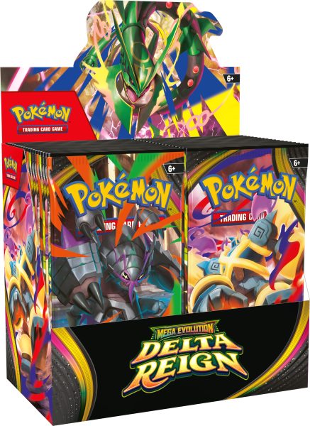 Pokémon TCG: Mega Evolution Delta Reign - Booster Display