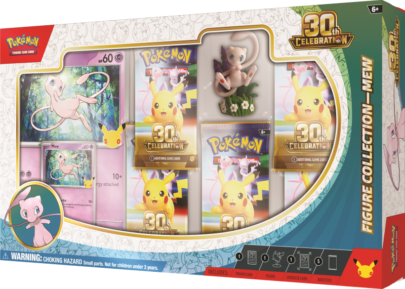 Pokémon TCG: 30th Anniversary Figure Collection - Mew