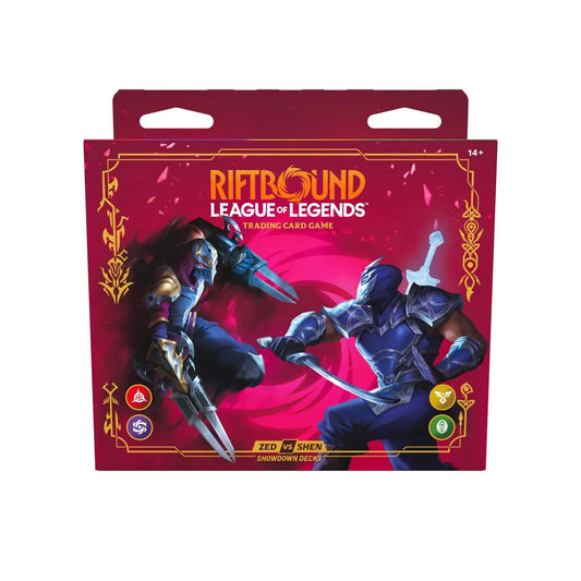 Riftbound: League of Legends TCG - Vendetta Showdown Decks Zed Vs Shen