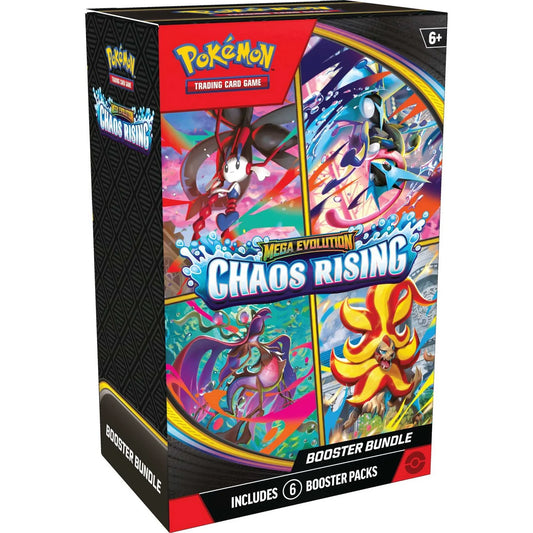 Pokémon TCG: Mega Evolution Chaos Rising - Booster Bundle