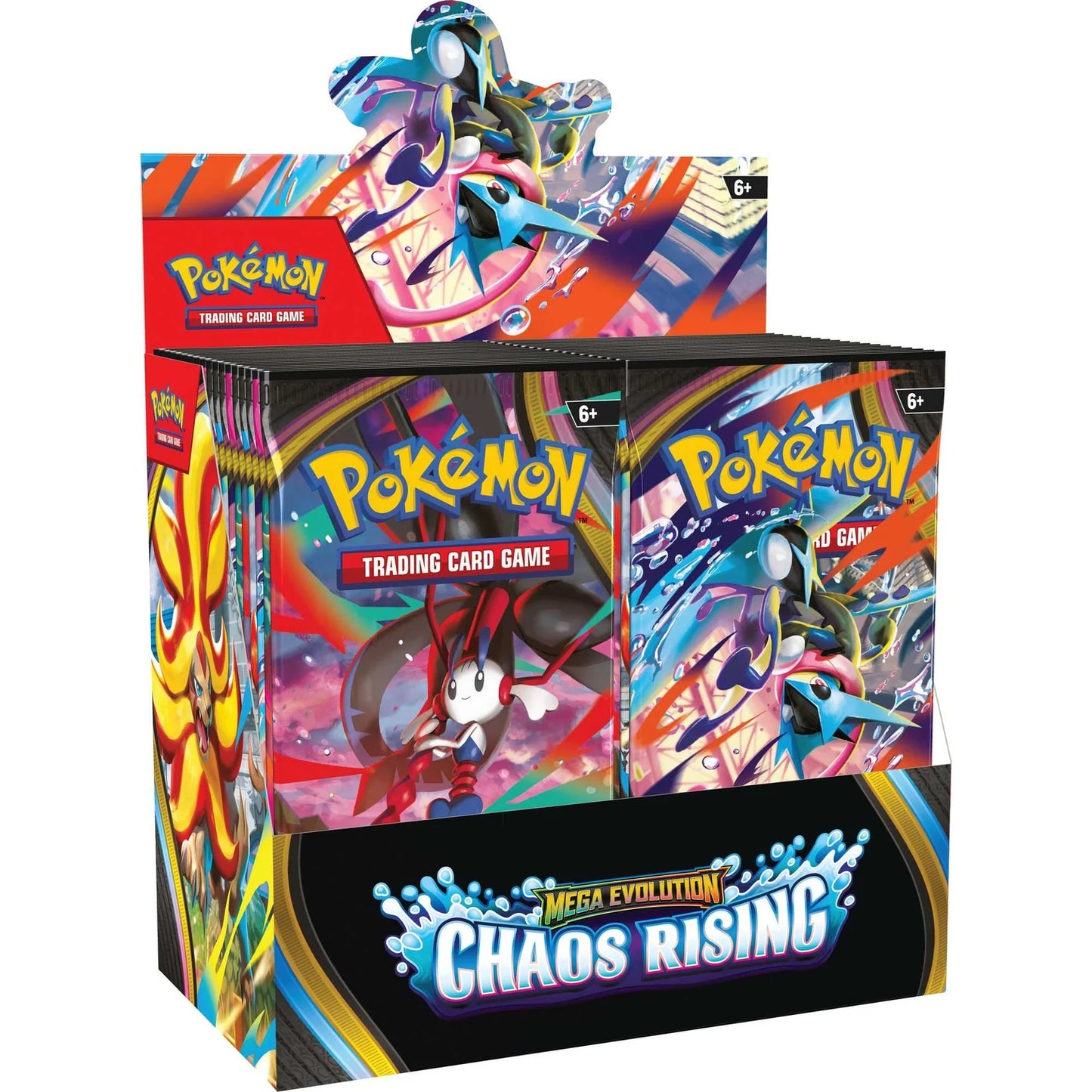 Pokémon TCG: Mega Evolution Chaos Rising - Booster Display