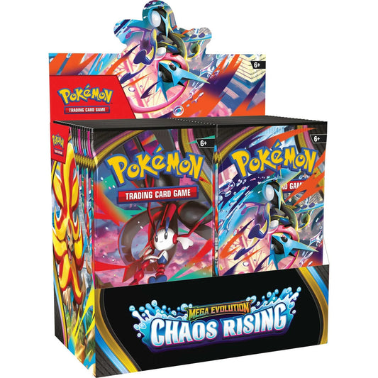 Pokémon TCG: Mega Evolution Chaos Rising - Booster Display