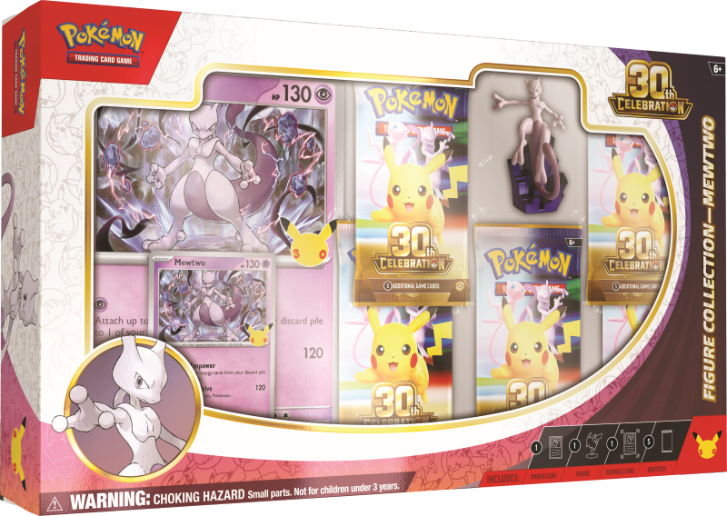 Pokémon TCG: 30th Anniversary Figure Collection - Mewtwo